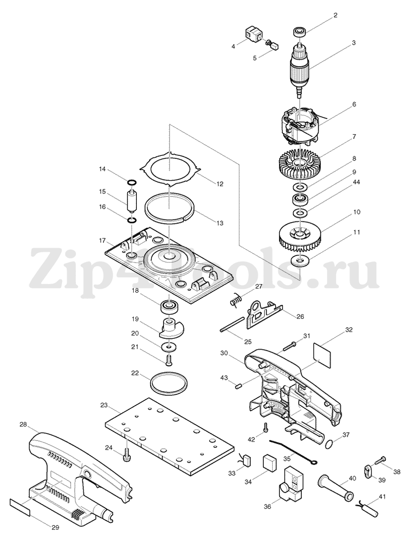 Щетки угольные MAKITA CB-64 5 x 8 x 11 (пружина, пятак-уши, автоотключение)  (Оригинал) для шлифовальной машины MAKITA (Макита) BO3700 (арт. 191627-8) -  купить в Москве по ценe 340 рублей с доставкой