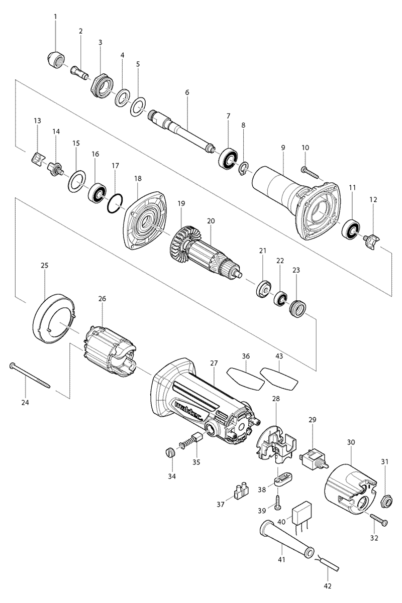 Усилитель кабеля 8-85 для шлифовальной машины MAKTEC (Maktec by Makita,  Мактек) MT912 (арт. 682569-2) - купить в Москве по ценe 129 рублей с  доставкой