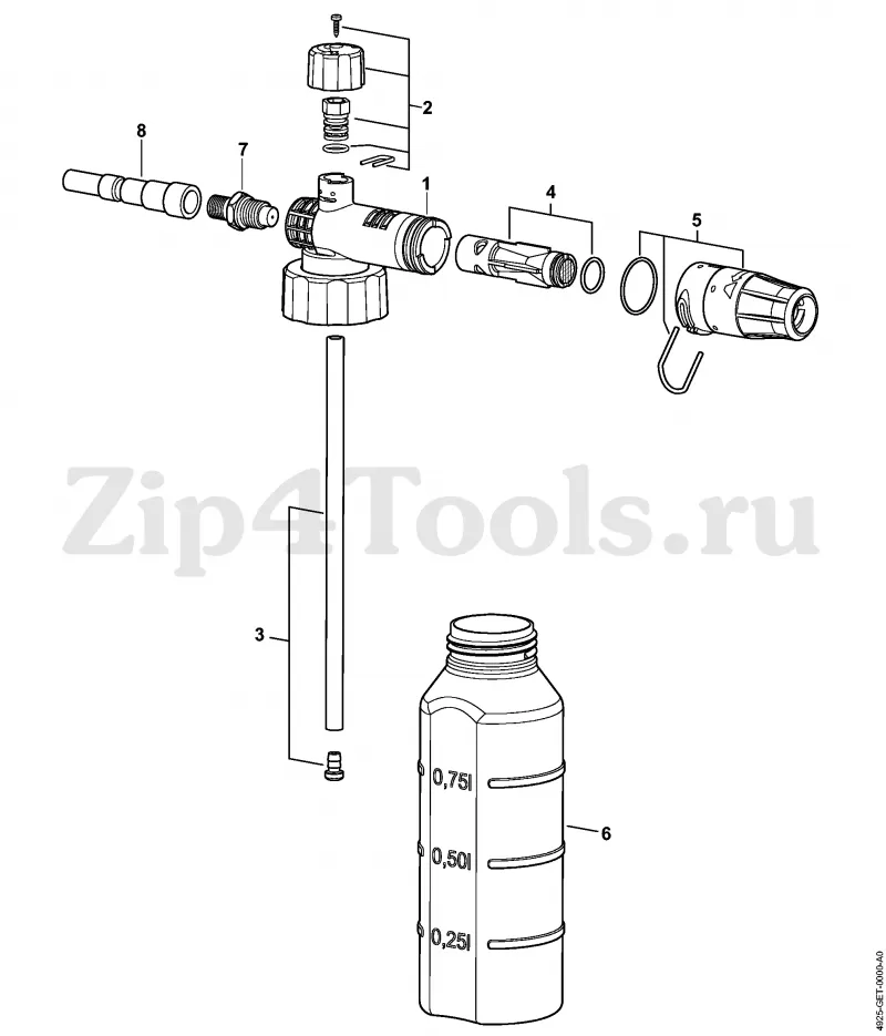 Пенная насадка KARCHER купить Украина - МИНИМОЙКА