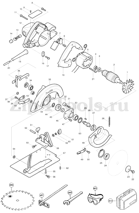 2414nb makita взрыв схема