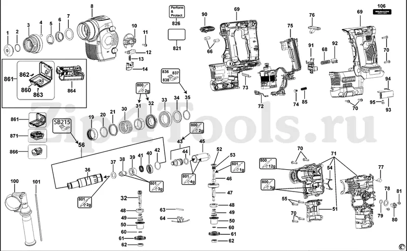 Перфоратор Hammer Flex PRTA купить в Минске, цена