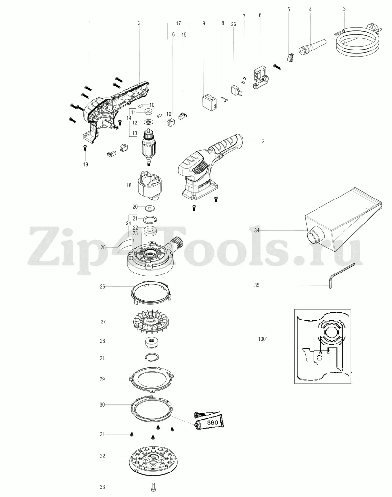 Подошва для эксцентриковой шлифовальной машины METABO (Метабо) SXE 3125  (00443000) (арт. 344101980) - купить в Москве по ценe 2 690 рублей с  доставкой