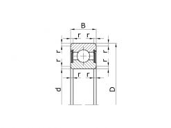 Подшипник 6302 2RS (ГОСТ 180302) 15x42x13 2RS с двухсторонним уплотнением