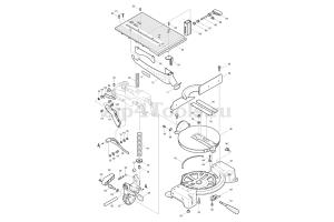 Макита торцовочная пила схема