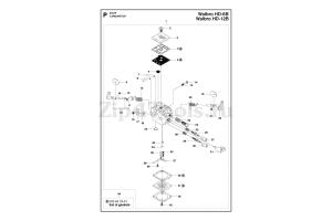 Шайба+стопорное кольцо для бензопил Husqvarna 362 365 371 372 385 390 570 575 Xp (2-комплекта)